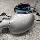 01-06 BMW E46 M3 Side View Door Mirrors Pair Titan Silver *Notes*