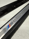 06-10 OEM BMW E63 E64 Illuminated Door Sills Covers Trim Entrance Plates Set