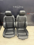 OEM BMW E92 M3 08-13 COUPE POWER FRONT SEATS BLACK NOVILLO LEATHER *NOTES*