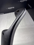 01-06 BMW E46 M3 Brushed Aluminum/Black Door Trim Armrest Right Front Passenger