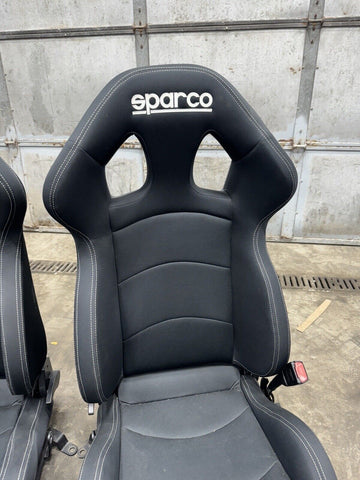 SPARCO Interior Front Seats Black