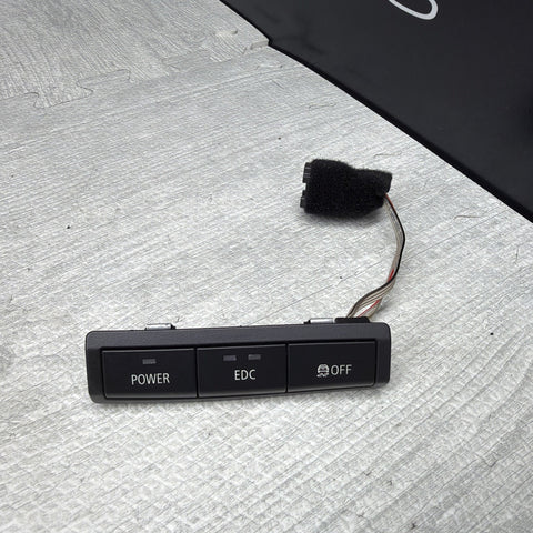 08-13 BMW E90 E92 E93 M3 Center Console Panel Edc Power Dsc Switch 7841136