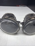 01-06 BMW E46 M3 Front Left Right Passenger Driver Bumper Fog Lights Clear OEM