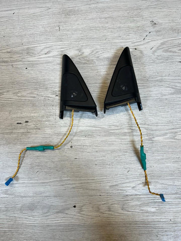 08-13 BMW E92 E93 FRONT DOOR PREMIUM SOUND SPEAKERS TWEETER COVER TWEETERS