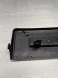 BMW E46 M3 01-06 Front License Plate Cover Base Bracket 51112694726 Jet Black