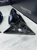95-99 BMW E36 M3 Coupe Side Mirrors Pair Cosmos Black