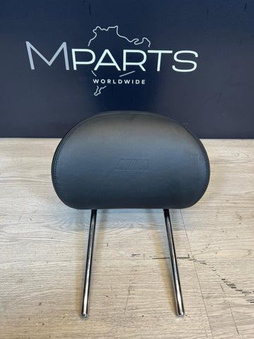2001-2006 BMW E46 M3 Coupe Black Front Headrest Head Rest OEM *Notes*
