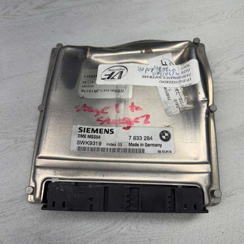 2001-2006 BMW E46 M3 DME ECU Computer MSS54 Siemens 5WK9319 OEM 7833284 *DAMAGE*