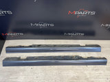 01-06 BMW E46 M3 Rocker Panel Side Skirts OEM Steel Grey Gray