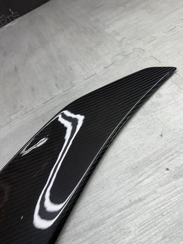 15-20 BMW F87 M2 COUPE REAR TRUNK CARBON LIP SPOILER RW CARBON