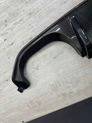 15-20 BMW F80 F82 F83 M3 M4 Rear Bumper Diffuser Carbon Fiber OEM 51192350696