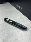 BMW 01-06 E46 M3 REAR LEFT Black Leather Armrest Pad 7837594