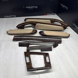 00-06 BMW E46 325ci 330ci 328ci Complete Wood Trim Set Coupe Armrests Center
