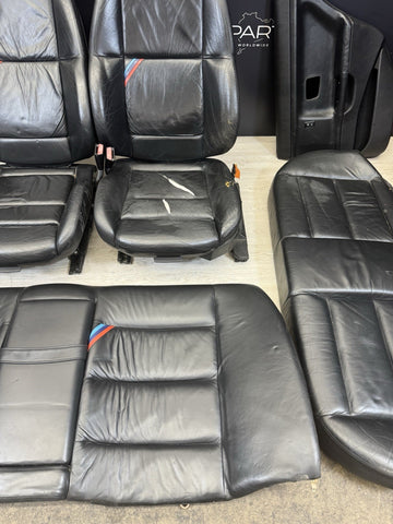 BMW E36 M3 318i 325i 328i 95-99 Front Seats Door Panels Interior Black Sedan
