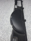 01-06 BMW E46 M3 CONVERTIBLE REAR SEAT ROLLOVER BAR TRIM COVER BLACK 8204279 OEM