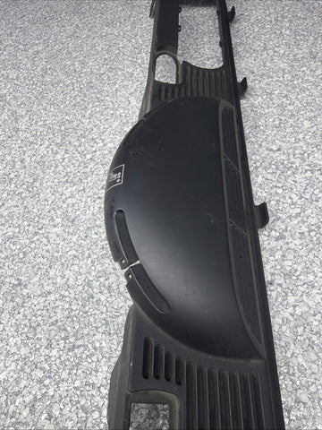 01-06 BMW E46 M3 CONVERTIBLE REAR SEAT ROLLOVER BAR TRIM COVER BLACK 8204279 OEM