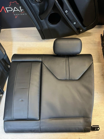 08-13 BMW E92 M3 Coupe Original Novillo Black Interior Seats Complete