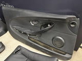 06-10 BMW E63 M6 Coupe Seats & Panels Leather Merino Seats Set Black 53k Miles