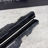 01-06 BMW E46 M3 Rocker Panel Side Skirts OEM Jet Black