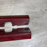 01-06 BMW E46 M3 Rocker Panel Side Skirts OEM Imola Red *Notes*