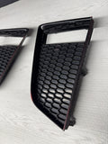 17-20 Nissan GTR Front Bumper Grills Grilles Vents Black