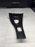 08-13 BMW E90 E92 M3 OEM  Front Center Console Cover Leather DCT *Scratches*