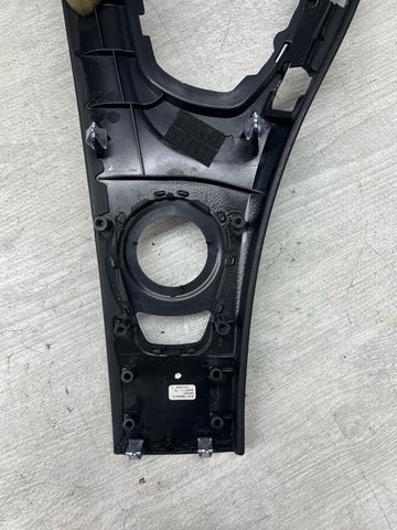 09-13 BMW E90 E92 M3 MANUAL CCC LEATHER CENTER CONSOLE TRIM