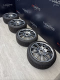 OEM / REFURBISHED BMW 01-06 E46 M3 19” Style 67 Wheels Rims Staggered Set