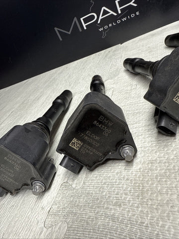 OEM BMW 21-25 G80 G82 G83 M3 M4 S58 Engine Ignition Coils Eldor SET 6