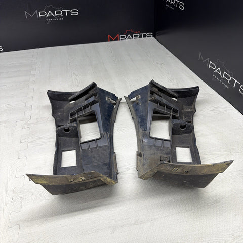 01-06 BMW E46 M3 FRONT BUMPER COVER GUARDS BRACKETS 2695247