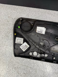 01-06 BMW E46 M3 FRONT PASSENGER RIGHT SIDE DOOR PANEL CARD BLACK OEM