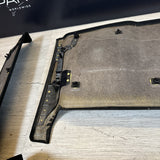 15-19 Ferrari 488 Spider OEM Suede Headliner Panels Trims Set *Broken tabs*