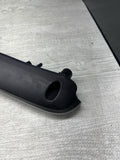 BMW 01-06 E46 M3 Coupe Left Driver Rear Armrest Brushed Aluminum OEM