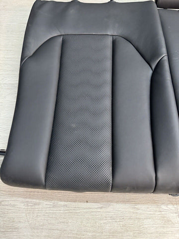 21-24 BMW G80 M3 Sedan Rear Backrest Back Rest Black Leather Seats