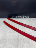 BMW E46 330CI M3 325CI Roof Rails Moldings Trims Imola Red Pair Coupe OEM