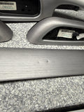 01-06 BMW E46 M3 Convertible Interior Armrests Trim Set Brushed Aluminum *1 Tab
