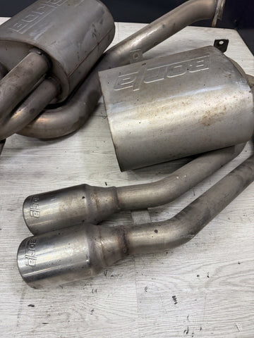 01-06 BMW E46 M3 Exhaust Section 3 Muffler Borla Muffler