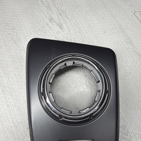01-06 BMW E46 M3 Center Dome SMG Shift Plate Titan Shadow Grey