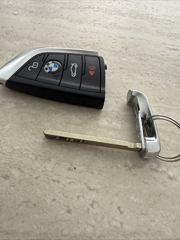 21-26 BMW G80 G82 G83 M3 M4 X3M X4M X5M X6M Ignition Key OEM Black Trim