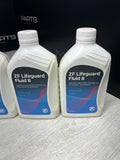 (4) ZF Lifeguard 8 Transmission Fluid 1 Liter Jug Jugs Bottles ZF8HP45 8HP50/70