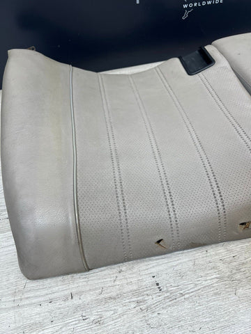 BMW OEM E30 86-92 COUPE REAR SEAT BACK REST BACKREST CUSHION BEIGE LEATHER