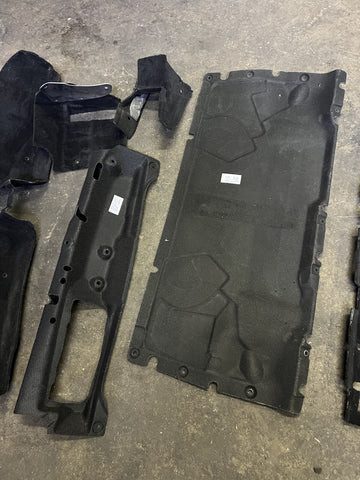 15-20 Ferrari 488 Spider Pista Front & Rear Black Floor Carpet Interior OEM