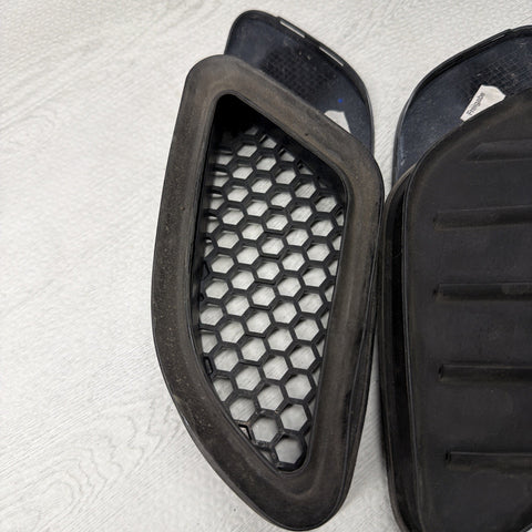 08-13 BMW E90 E92 E93 M3 Hood Scoops Space Jerez Black Pair 8042978