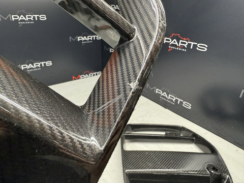 21-26 BMW G80 G82 G83 M3 M4 FRONT BUMPER KIDNEY CENTER GRILLE GRILL CARBON FIBER