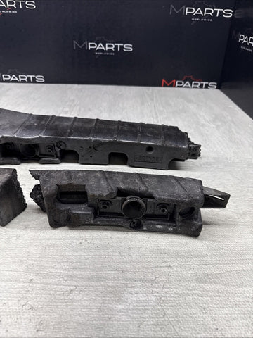 02-06 BMW E46 M3 Front Bumper Rebar Styro Foam Support Incomplete
