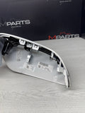 21-26 BMW G80 M3 Sedan Front Left Side Mirror Cap Cover + Light Alpine White