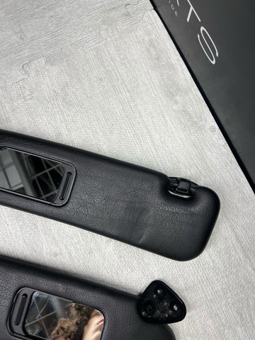 98-02 BMW Z3 M Z3M CONVERTIBLE PANELS SUN VISORS BLACK
