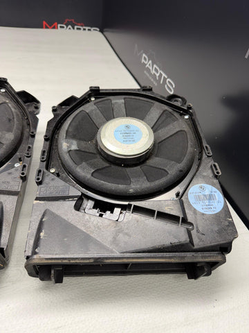 08-13 BMW E88 E92 E93 335 M3 Floor Bass Speaker Sub Subwoofer Audio D&M Pair OEM