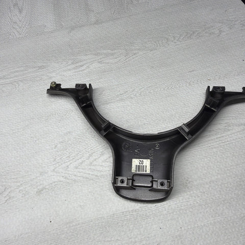 OEM 01-06 BMW E46 M3 Lower Steering Wheel Trim Cover Plate Titan Shadow Grey