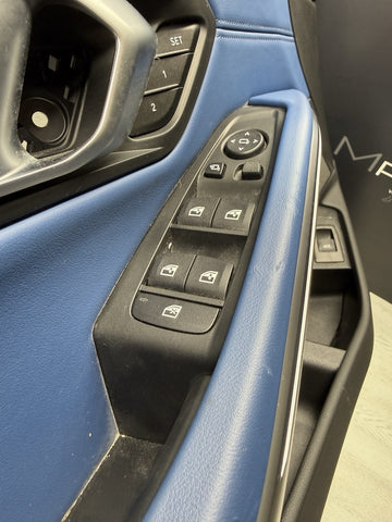 BMW 21-26 G80 M3 Sedan Front Left Driver Side Door Panel Fjords Blue